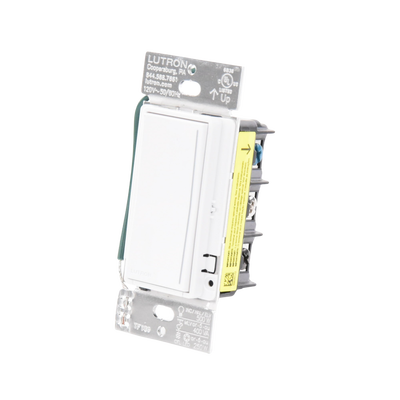 (RadioRa3) Atenuador táctil Sunnata Dimmer PRO color blanco, snow satin, cable neutro / soporta 250W LED