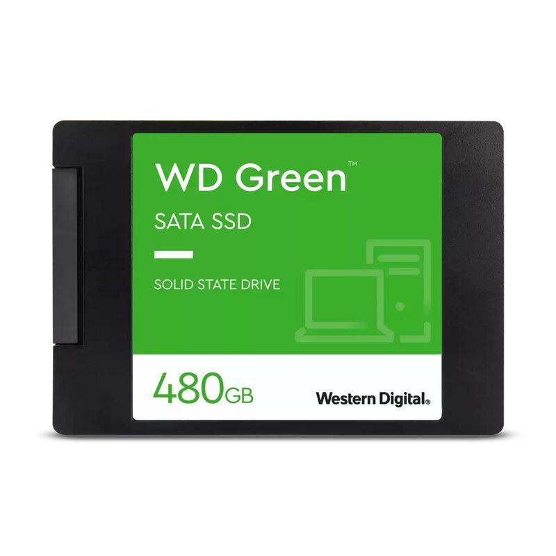UNIDAD SSD WD 480GB 2.5" WDS480G3G0A GREEN SATA III