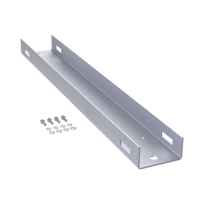 Montaje de Poste Para Gabinetes OSP ComLine de 600 mm de alto (12 UR), De Aluminio, Color Negro