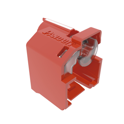 Kit de 10 Dispositivos Recubiertos para Impedir Desconexión de Plug RJ45, Color Rojo, Incluye Herramienta para Instalar/Retirar 