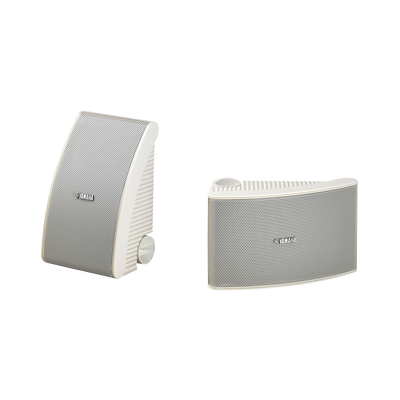 Altavoz de Montaje en Superficie de 2 vias | Woofer 5.25 in | Tweeter 1 in | Media Intemperie | 6 ohms | Par | Color Blanco