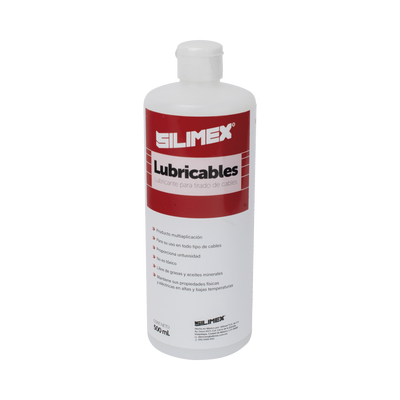 Lubricante Dieléctrico de Alta Eficiencia para Jalado de Cables Sin Daños / No es Tóxico y Compatible con Todo Tipo de Cable / Deslizamiento de Cables Seguro, Sin Fricción y Sin Riesgos / Presentación de 1/2 Litro