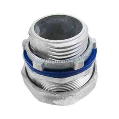 Conector Recto para tubo tipo Liquidtight de 1/2" (13 mm). 