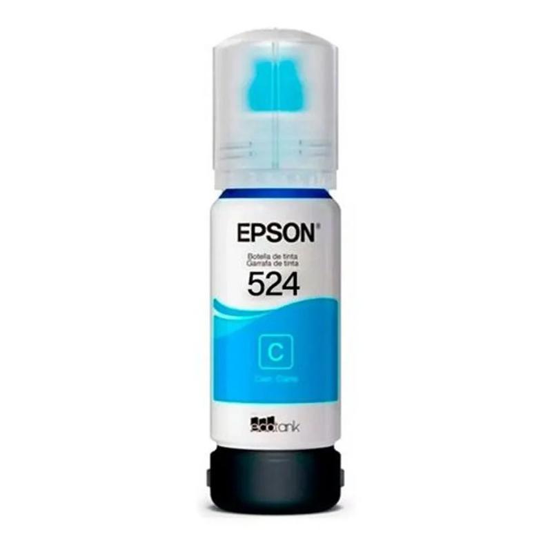 BOTELLA DE TINTA EPSON ECOTANK T524 CIAN T524220-AL