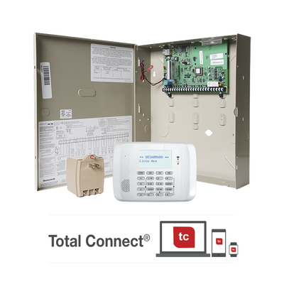 Panel de Alarma Residencial/Comercial VISTA 21IP con Módulo IP incluído para conexión a AlarmNet y Teclado Alfanumerico con Receptor Inalambrico 6162RF