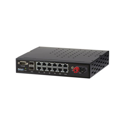 Switch WISP PoE Administrable de 14 puertos (12 PoE Gigabit + 2 SFP) entrada de 9-72 Vcc