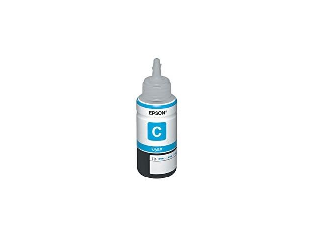BOTELLA DE TINTA EPSON ECOTANK FOTO T673 CYAN LIGHT L800 L1800 70ML T673520-AL