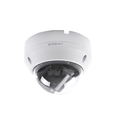 Cámara IP Tipo Domo Antivandálico 2 Megapíxel / Lente Motorizado 3.2-10mm / IR 30M / WDR 120db / Exterior IP66 / H.265 & WiseStream / Entrada de audio