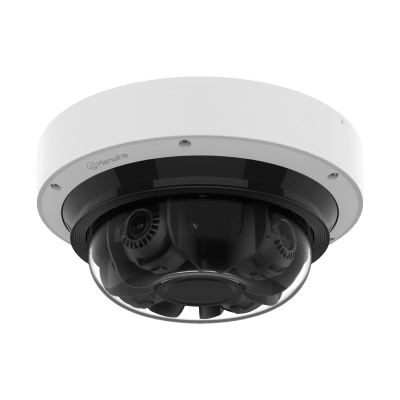 Camara Multi sensor 8MP x 4 CH con Inteligencia Artificial / Lente Motorizado de 3.3 a 5.7mm / WDR 120dB / Protección IP66 / IK10 / NEMA4X 