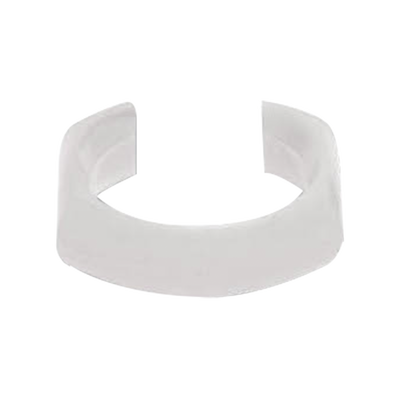 Clip de Identificación para Patch Cord Siemon, Color Blanco, Bolsa con 25 Piezas