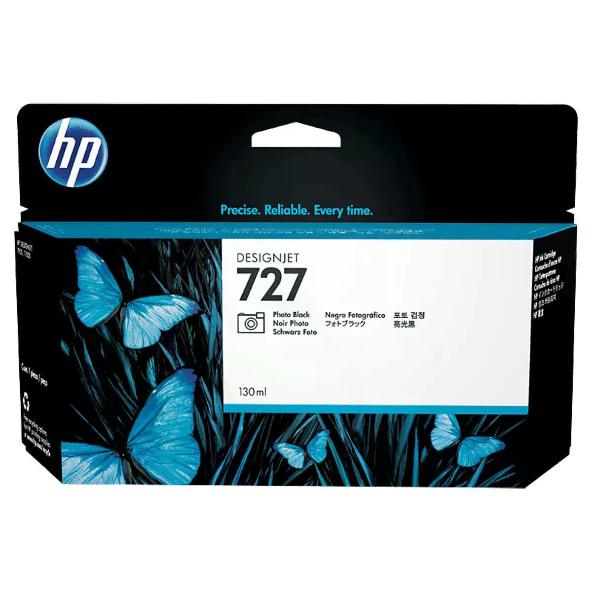 CARTUCHO DE TINTA HP 727 NEGRO FOTOGRAFICO DESINGJET ORIGINAL B3P23A
