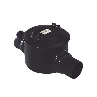 Caja para Áreas Peligrosas con Tapa Tipo GRC de 1" (25.4 mm) con Recubrimiento de PVC e  Interior de Uretano.