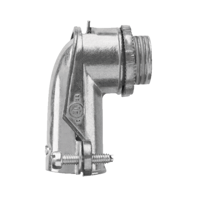 Conector curvo para tubo flexible   3/8" (9.5 mm)