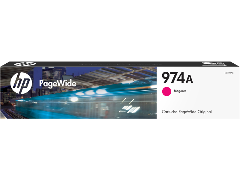 CARTUCHO HP 974A MAGENTA PAGEWIDE L0R90AL