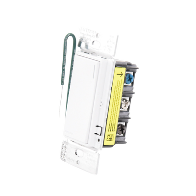 (RadioRa3) Apagador On/Off sunnata color blanco snow, 8A de iluminación, 5.8A Motor