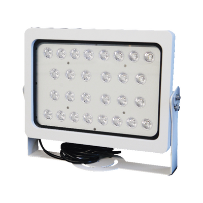 Lampara IR de Luz Estroboscópica / Luz LED Alta Potencia / 28 Lámparas LED / Cuerpo de Aleación de Aluminio / Vidrio Templado / IP66 