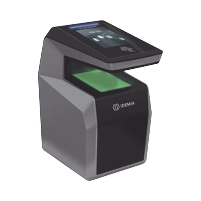 Lector de huella MorphoWave Compact MD/ IP65 / PoE, MIFARE / DESFire.