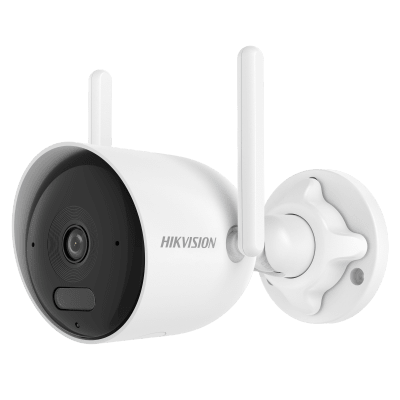 Bala IP 2 Megapixel / Lente 2.8 mm / Dual Light (30 mts IR + 30 mts Luz Blanca) / Wi-Fi  / ACUSENSE / Audio Bidireccional (Micrófono y Bocina) / IP66 / dWDR 