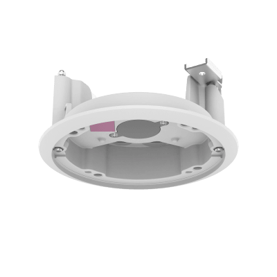 Montaje para instalación dentro de Plafón compatible con domos fijos Hanwha series XNV y PNV.