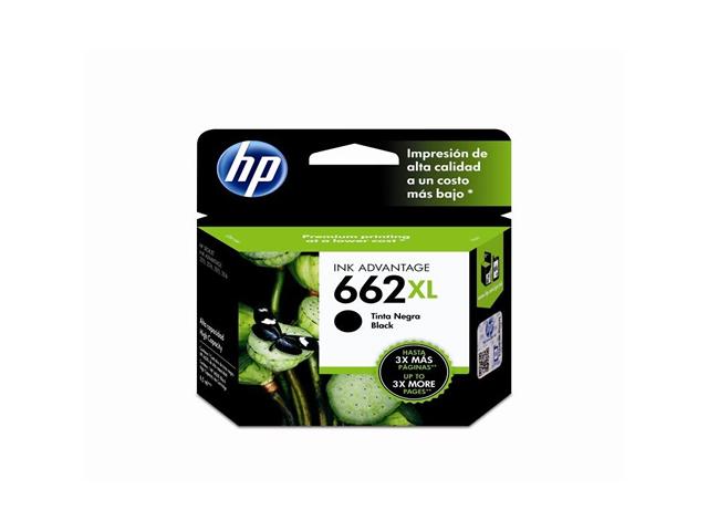 CARTUCHO HP 662XL NEGRO PARA 2515 CZ105AL