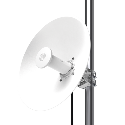 Cambium Networks ePMP Force 4525L | Módulo Suscriptor Wi-Fi 6 (802.11ax) | 5 GHz | Antena de Plato 25 dBi integrada | Hasta 600 Mbps y Gestión cnMaestro | Hasta + 10 km
