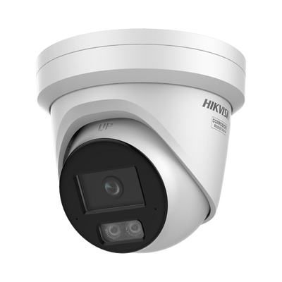 [Dual Light + ColorVu 3.0 + HikAI] Turret IP 8 Megapixel / Lente 2.8 mm / 30 mts IR + Luz Blanca / 2 Microfonos Integrados / Exterior IP67 / WDR 130 dB / ACUSENSE 3.0 / Metal / NEMA 4X / ACUSEARCH