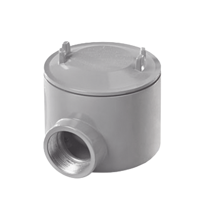 Caja con Tapa Tipo GRE de 1/2" (12.7 mm) / Caja a Prueba de Explosión / Para Áreas Peligrosas / Libre de Cobre