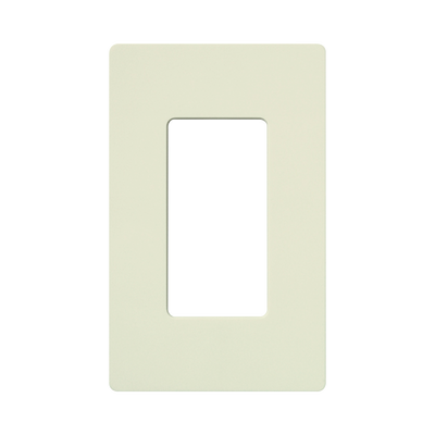 Tapa Color Biscuit para interruptor o dimmer Lutron, 1 gang, limpio y moderno