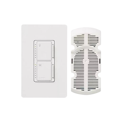 Controlador de iluminación y ventilador de techo.