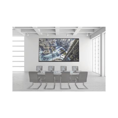 Kit Videowall 3X3 / Incluye 9 Pantallas de 55" / Decoder / Bases de Pared / Accesorios de Instalación