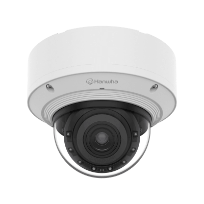 Cámara Domo Interior AI 8MP / Sensor 1/1.2" / Zoom Motorizado 2.25x (5.9-13.3mm) / WiseIR 60m / Análisis Inteligente IA / Detección Persona-Vehiculo-Matrícula / IP52 IK10 / Doble Ranura SD / PoE+ o 12VDC