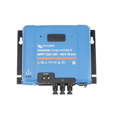 SmartSolar MPPT 250/100-MC4. Controlador Solar MPPT 100A, Voltaje: 48 Vcc. Para uso con Inv. Cargadores Victron