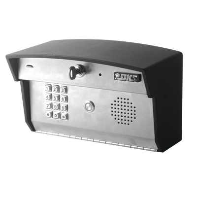 Access PLUS DKS / Atienda la puerta aún sin estar en casa! / Interfon telefónico / 27 números celulares / Control de acceso / 2 puertas / Lineas A/D