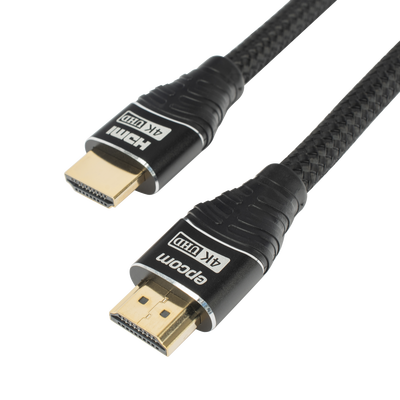 Cable HDMI de 10m | Alta Definición | Longitud | Version 2.0 | Alta velocidad 18Gbps | 4K@60Hz | Conectores Chapados en Oro | Tipo Redondo 