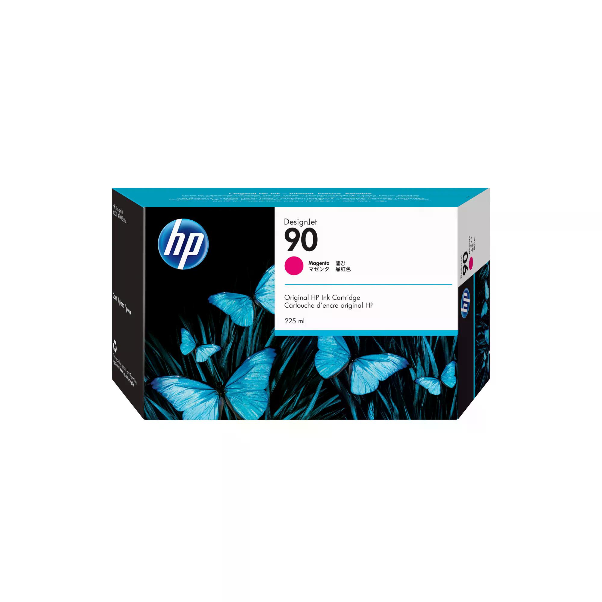 TINTA HP 90 MAGENTA 225ML C5062A
