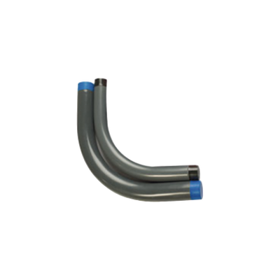 Codo Conduit Rígido de Aluminio de 3" (76.2 mm) Recubierto de PVC e Interior de Uretano.