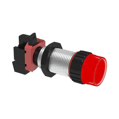 Luz Piloto Roja con Portalámparas 24 V AC/CD / Longitud 40 mm / 3/4 NPSM.