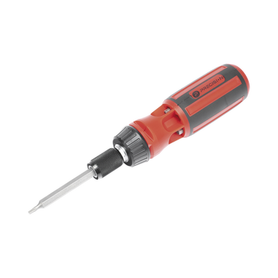 Desarmador 6 en 1 con Mango de Agarre Plástico (Torx #10 y #20, Hexagonal #5, PH0, PH2, Plana #5) 