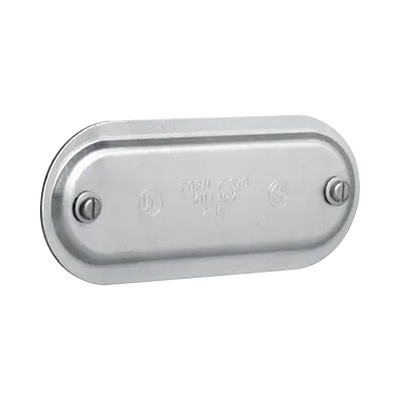 Tapa de Aluminio con Empaque para Caja Condulet de  2".