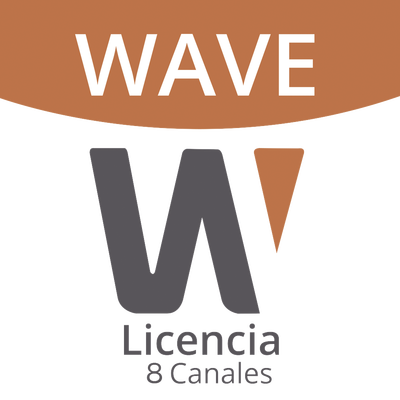 Licencia de 8 Canal de Wisenet Wave Profesional 