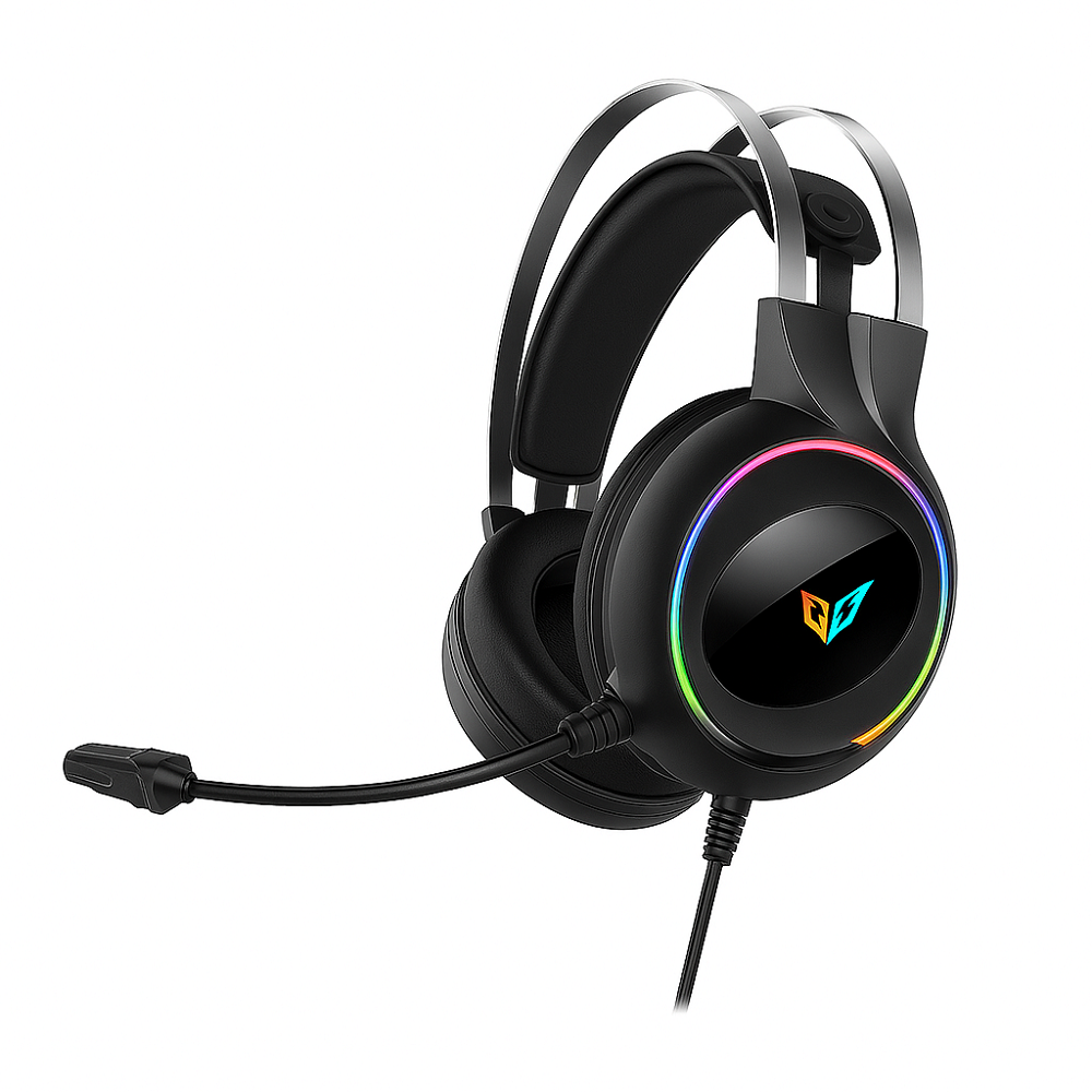 DIADEMA GAMER BALAM RUSH HESIX II HS688  ALAMBRICO 3.5MM NEGRO