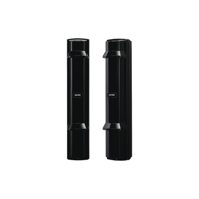 Barrera fotoelectrica de 100 metros 4 rayos  1 canales alimentacion por baterias (no incluidas)