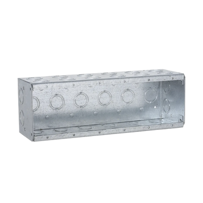 Caja Multigang de 6 Gangs/ Profundidad de 3-1/2 Pulgadas (8.89 cm)/ 34 Entradas de 1/2 - 3/4 Pulgadas (1.27 - 1.91 cm)