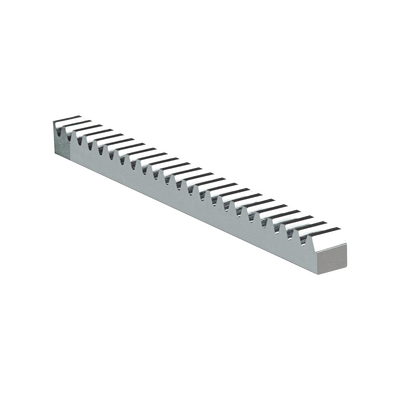 Cremallera de 2 Metros de Longitud / Para Motores con Piñon de Modulo 4 