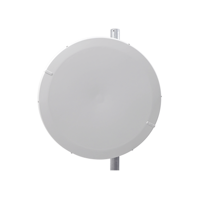 Antena Direccional de Alto Rendimiento/ Parábola profunda para mayor aislamiento al ruido / 29 ± 1 dBi / 4.9 - 6.4 GHz / Conectores N-Hembra / Fácil Montaje y Soporte de acero inoxidable / Radomo Incluido