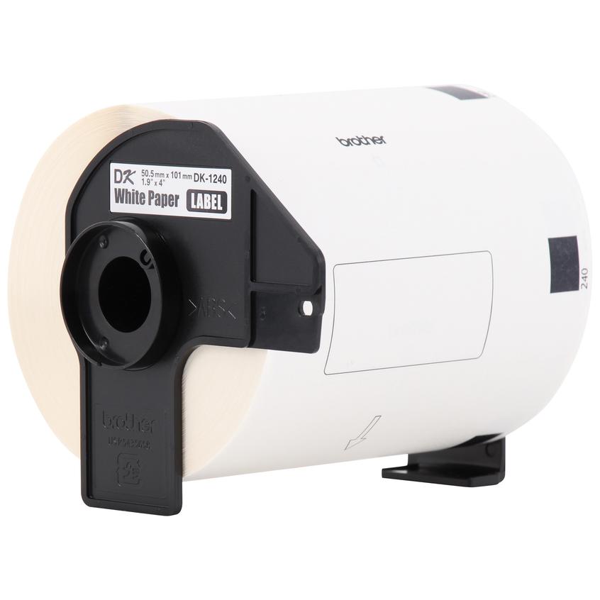 ROLLO DE ETIQUETAS BROTHER DK1240 600PZAS PRE CORTADAS NB 505MM X 101MM DK1240