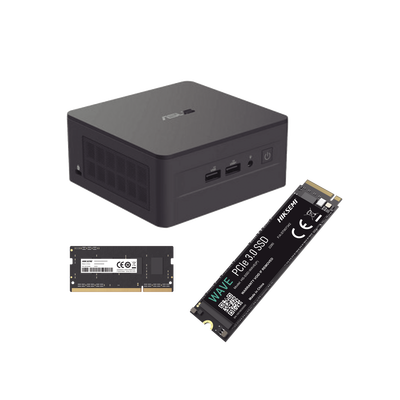 ASUS NUC KIT / ESTACION DE TRABAJO / CORE I5 13VA GENERACION / RAM 16GB / SSD 512