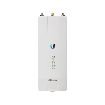 Radio de Backhaul conectorizado de alta capacidad, con tecnología airFiber hasta 687 Mbps*, banda licenciada 4 GHz (4700 - 4990 MHz*)