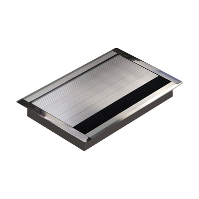 Caja pasa cable SMART 210 mm x 150 mm de aluminio anodizado 