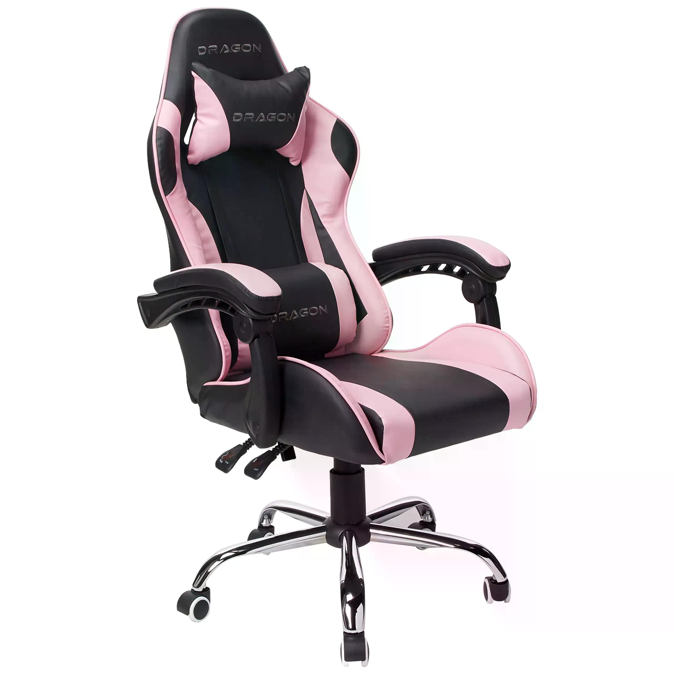 SILLA NEXTEP FALKOR NE-461RS ERGONÓMICA COLOR NEGRO-ROSA